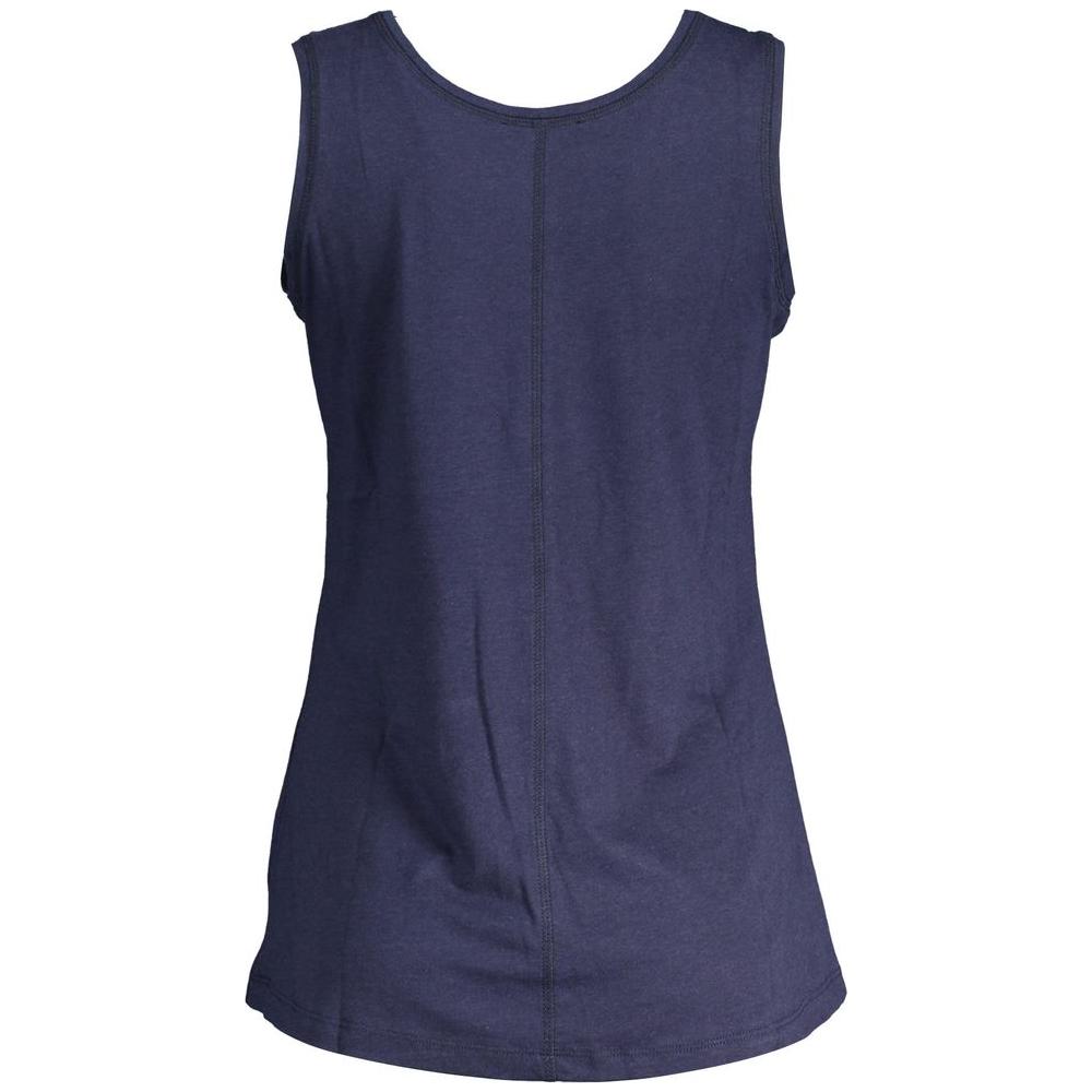 North Sails Blue Viscose Women Top North Sails