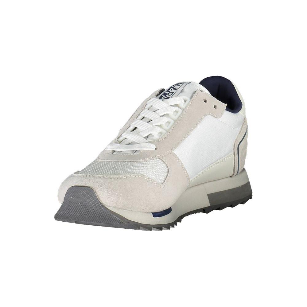 Napapijri White Polyethylene Men Sneaker Napapijri