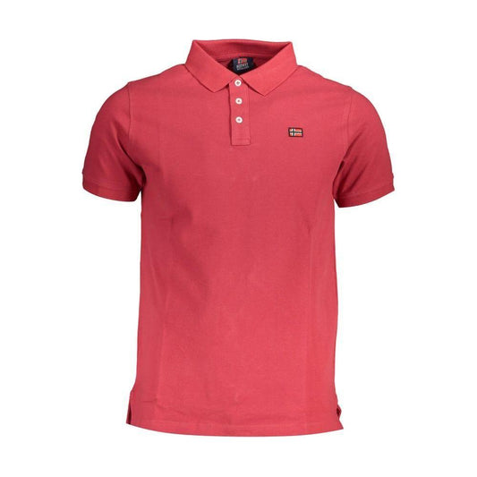 Norway 1963 Red Cotton Polo Shirt Norway 1963