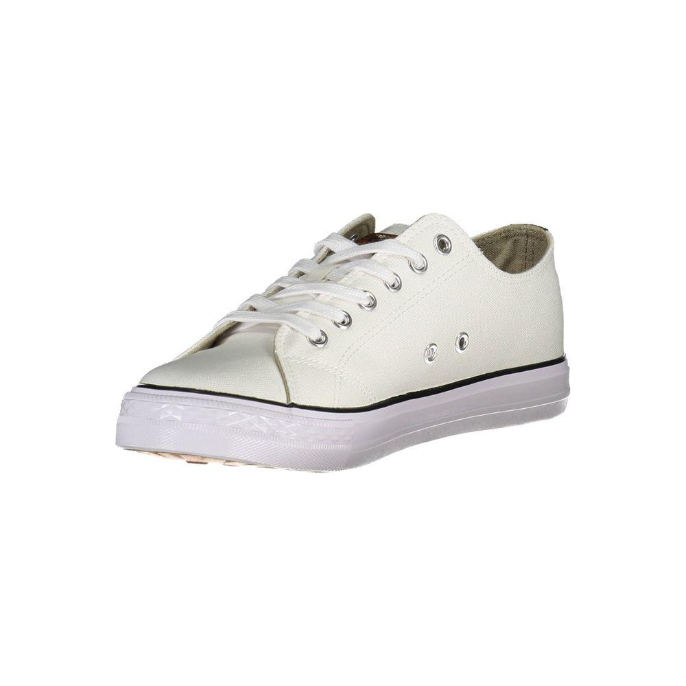 Carrera White Polyester Sneaker Carrera