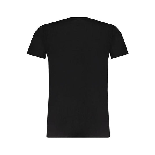 Trussardi Black Cotton T-Shirt Trussardi