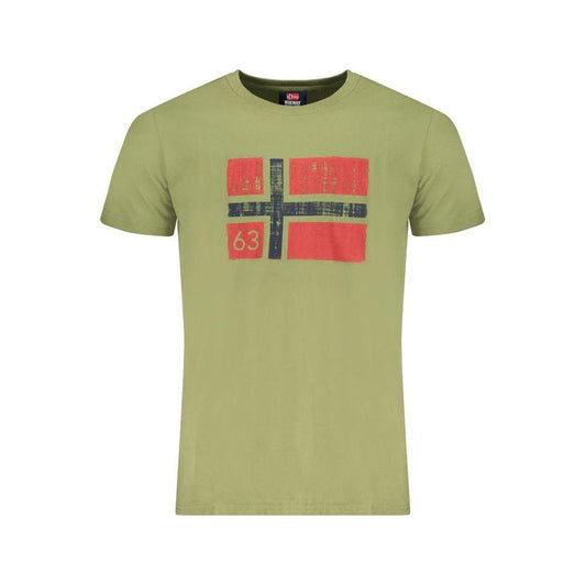 Norway 1963 Green Cotton T-Shirt Norway 1963