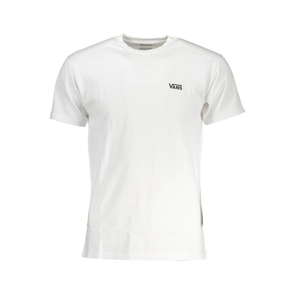 Vans White Cotton Men T-Shirt Vans