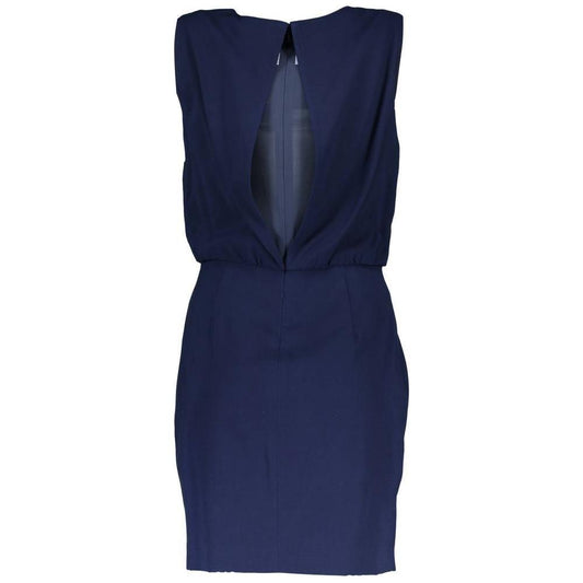 Gant Blue Viscose Women Dress Gant