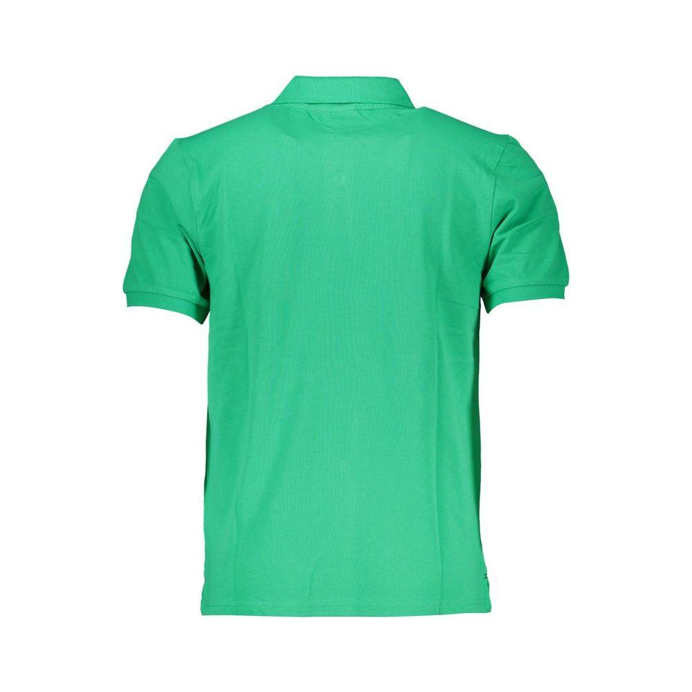 North Sails Green Cotton Polo Shirt North Sails