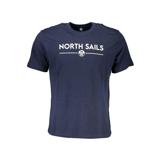 North Sails Blue Cotton T-Shirt North Sails