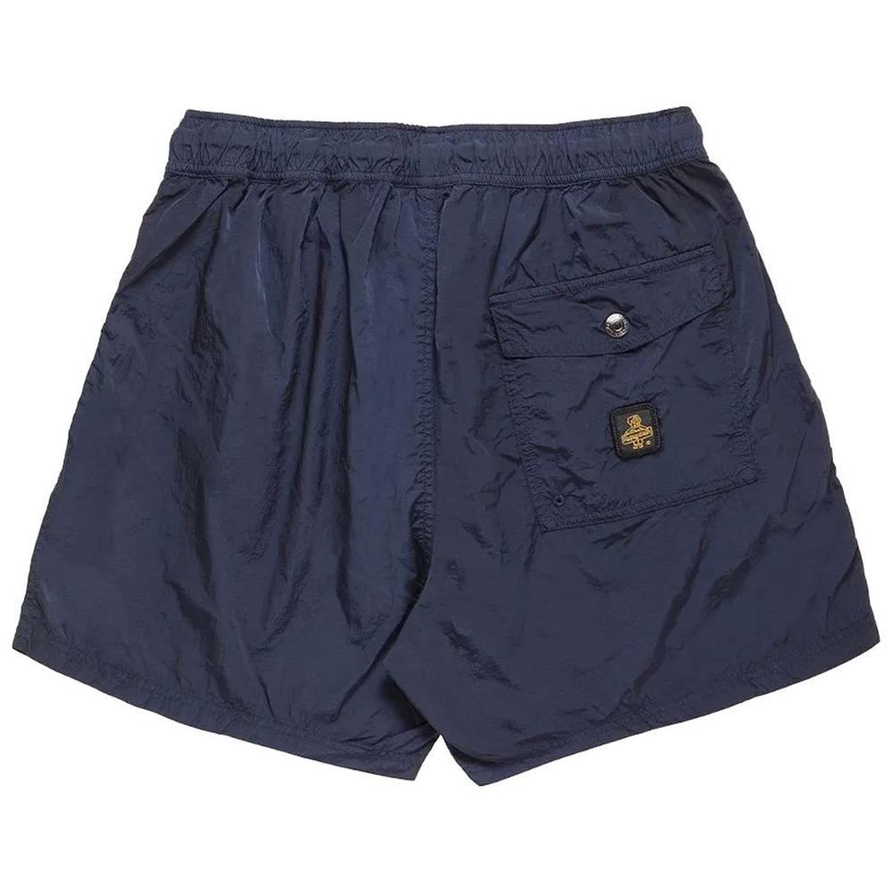 Refrigiwear Blue Nylon Men's Swim Trunk Refrigiwear