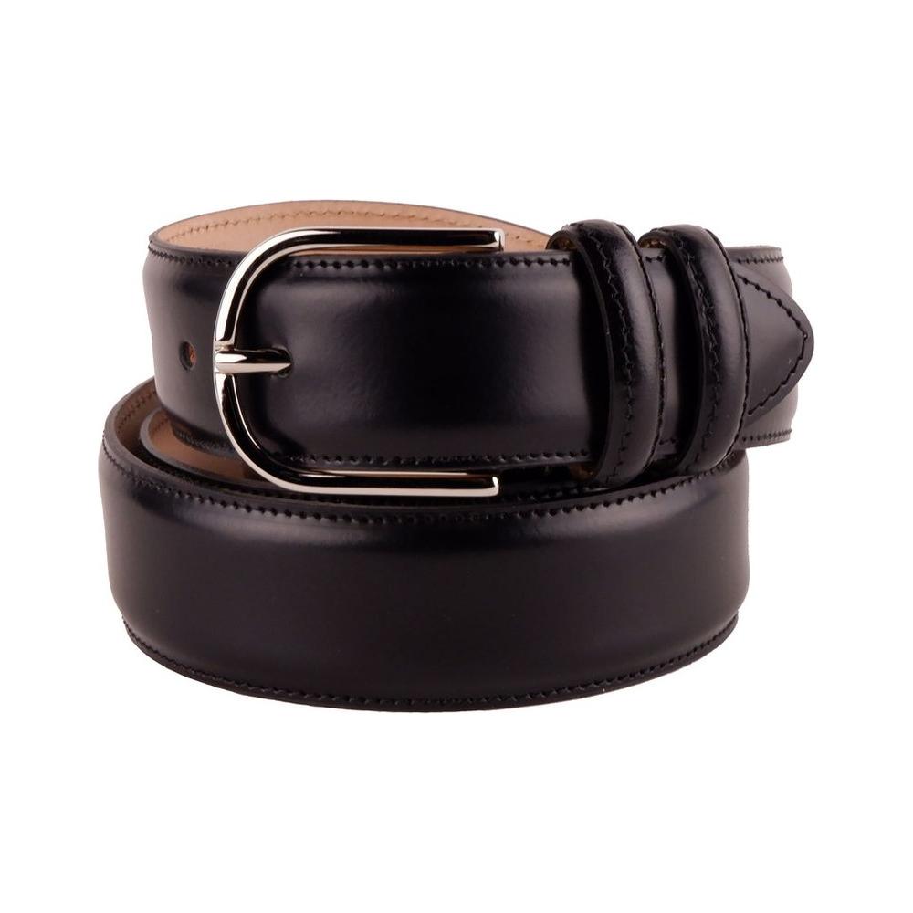 Made in Italy Elegant Milano Leather Belt Quartet Made in Italy