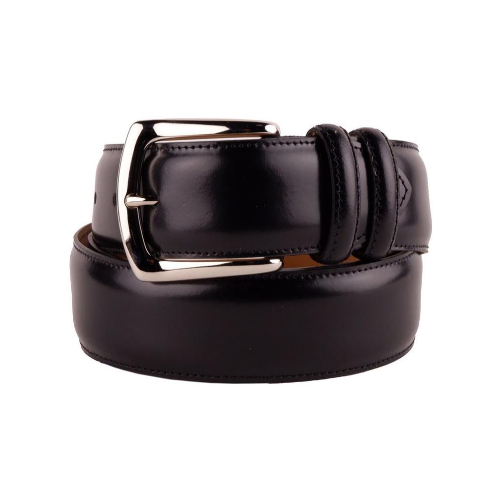 Made in Italy Elegant Milano Leather Belt Quartet Made in Italy