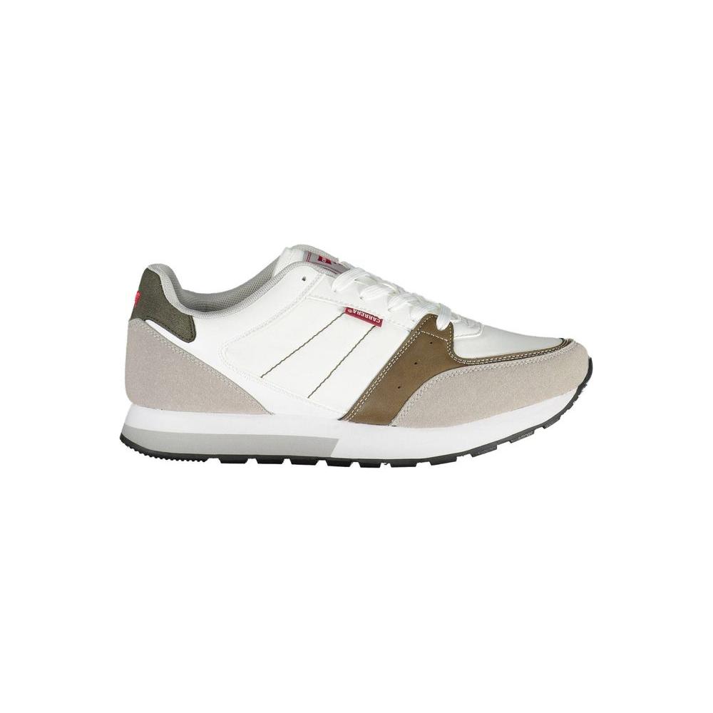 Carrera White Eco Leather Men Sneaker Carrera