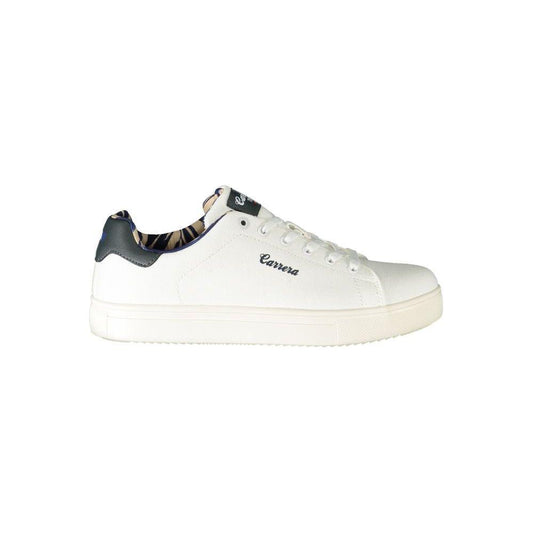 Carrera White Polyester Sneaker Carrera