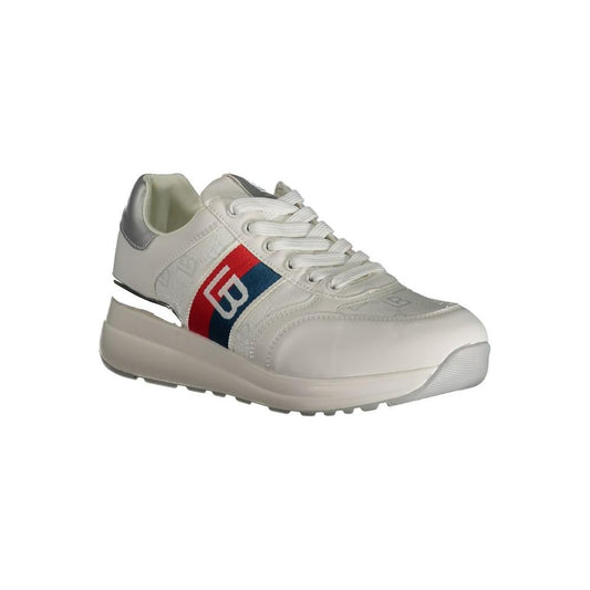 Laura Biagiotti White Polyester Sneaker Laura Biagiotti