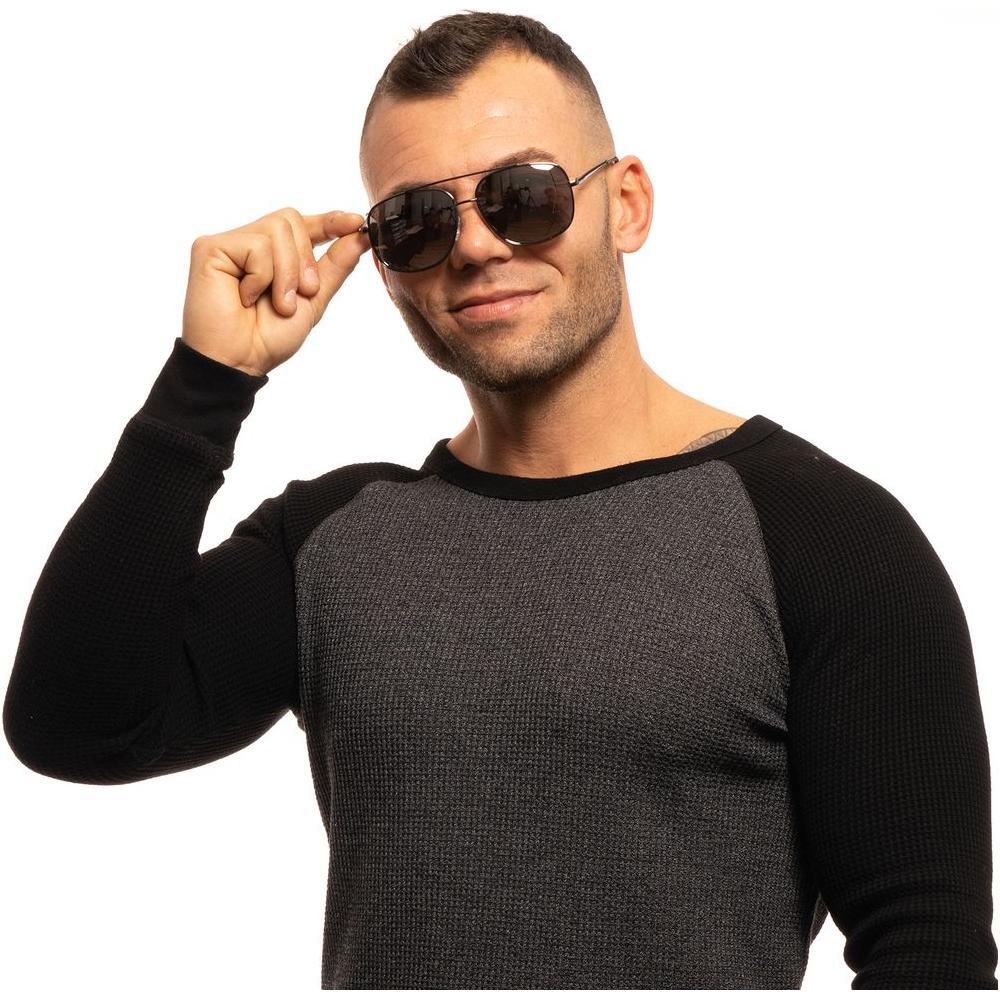 Guess Gray Metal Sunglasses