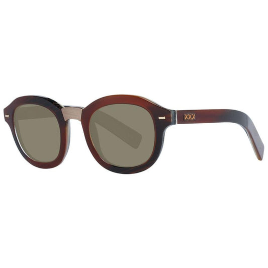 Zegna Couture Brown Men Sunglasses Zegna Couture