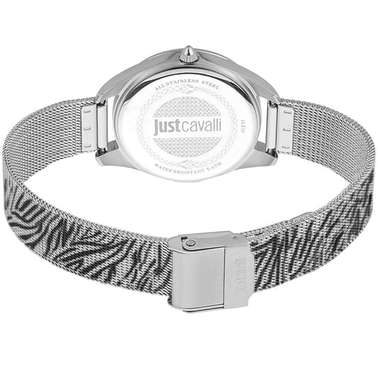 Just Cavalli Silver Women Watch Just Cavalli