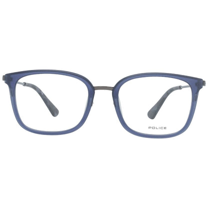 Police Blue Metal & Plastic Glasses (Frames)