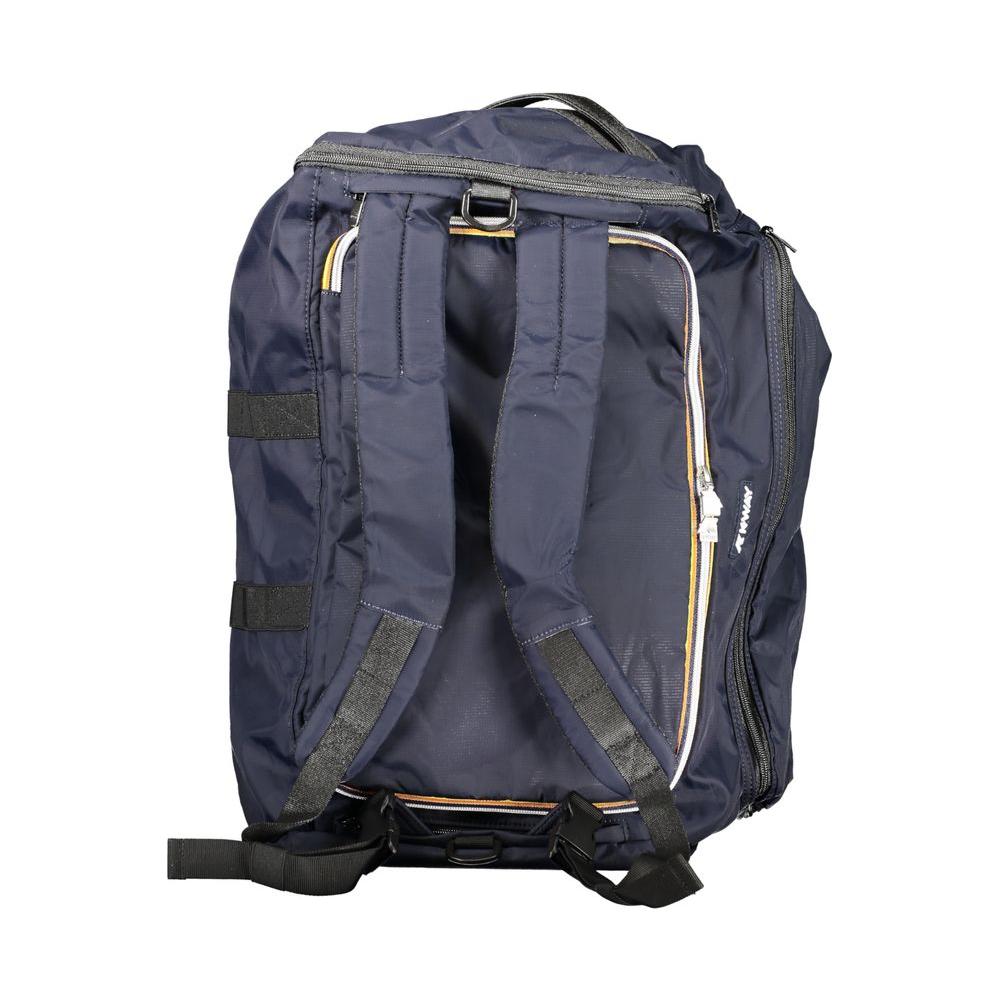 K-WAY Blue Polyester Backpack K-WAY