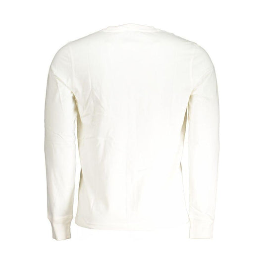 K-WAY White Cotton T-Shirt K-WAY