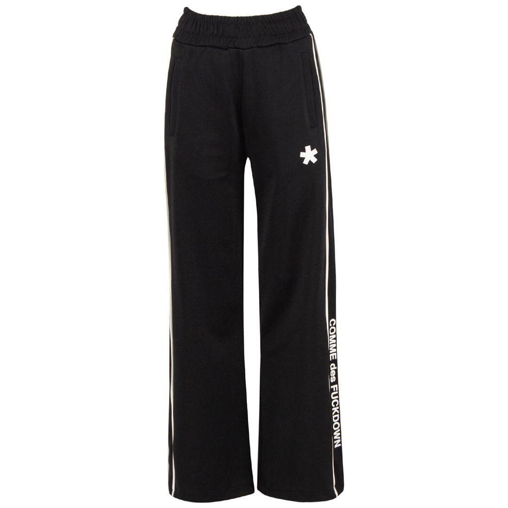 Comme Des Fuckdown Black Polyester Jeans & Pant Comme Des Fuckdown