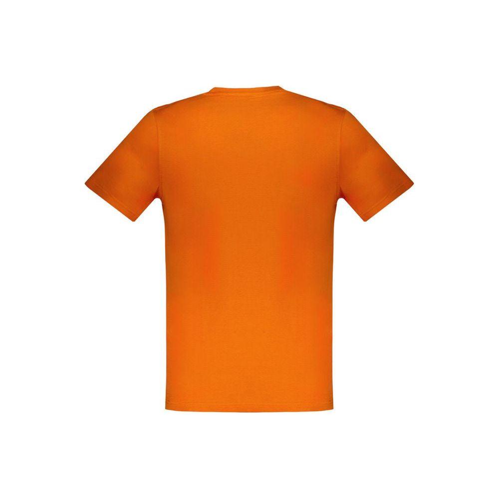 Harmont & Blaine Orange Cotton T-Shirt Harmont & Blaine