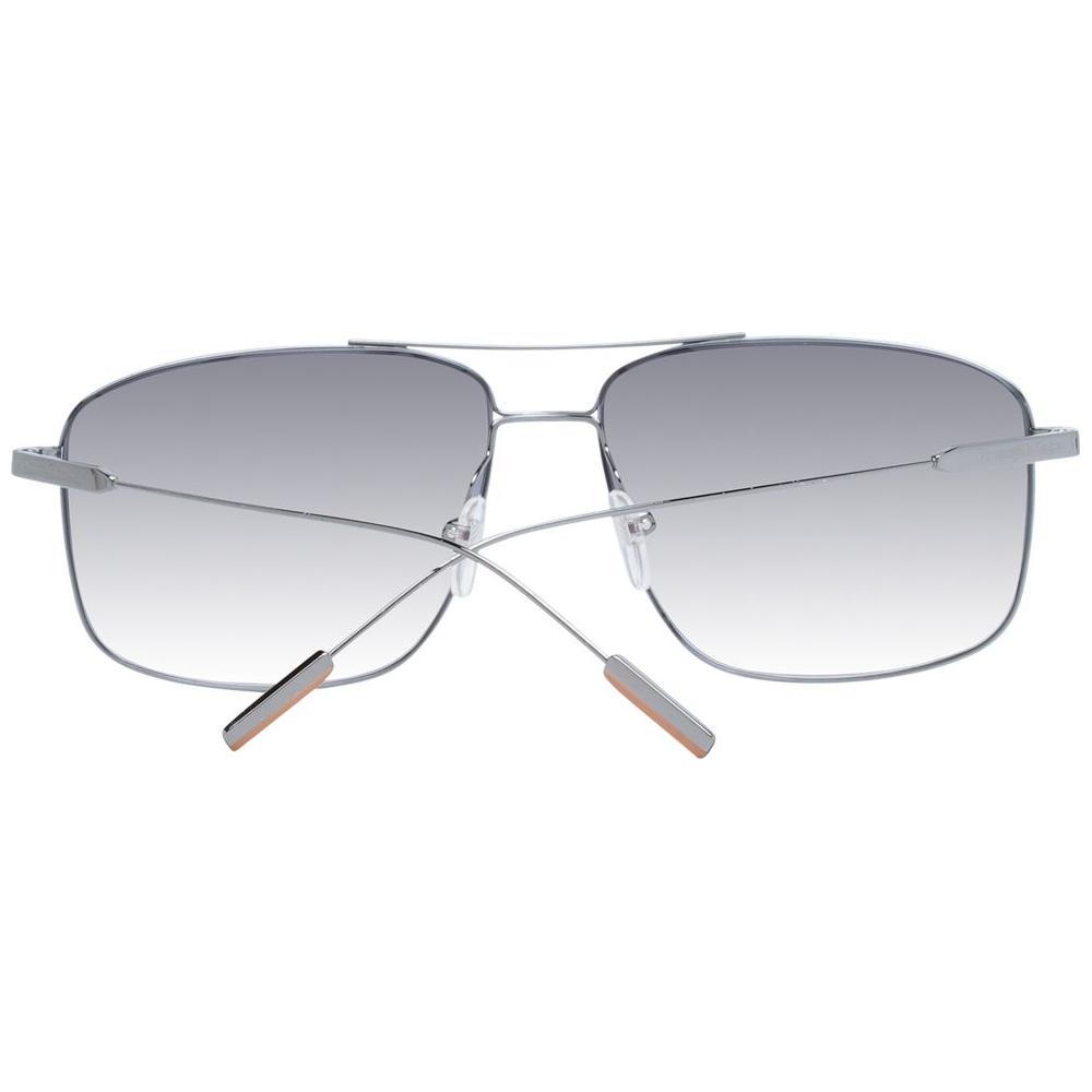 Ermenegildo Zegna Gray Men Sunglasses