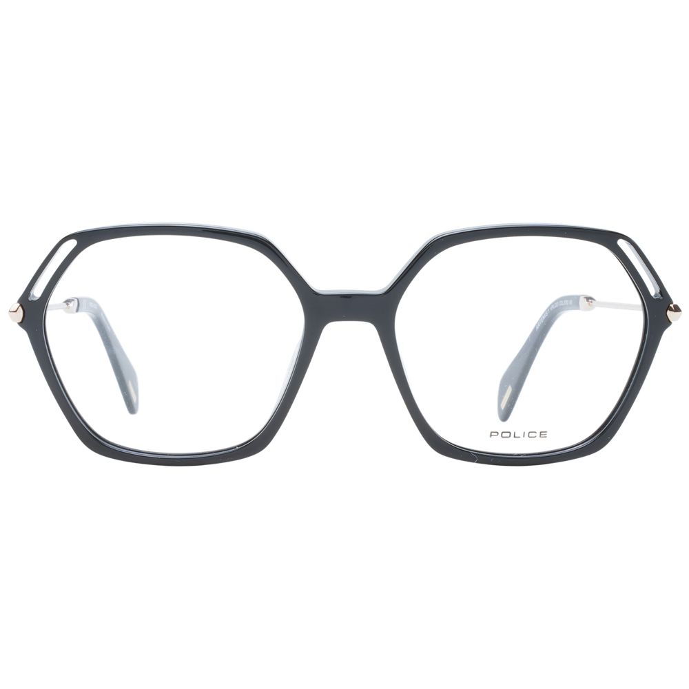 Police Black Acetate & Plastic Glasses (Frames)