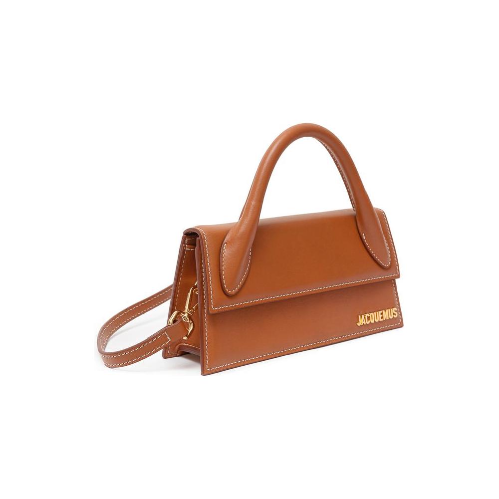 Jacquemus Brown Leather Handbag Jacquemus