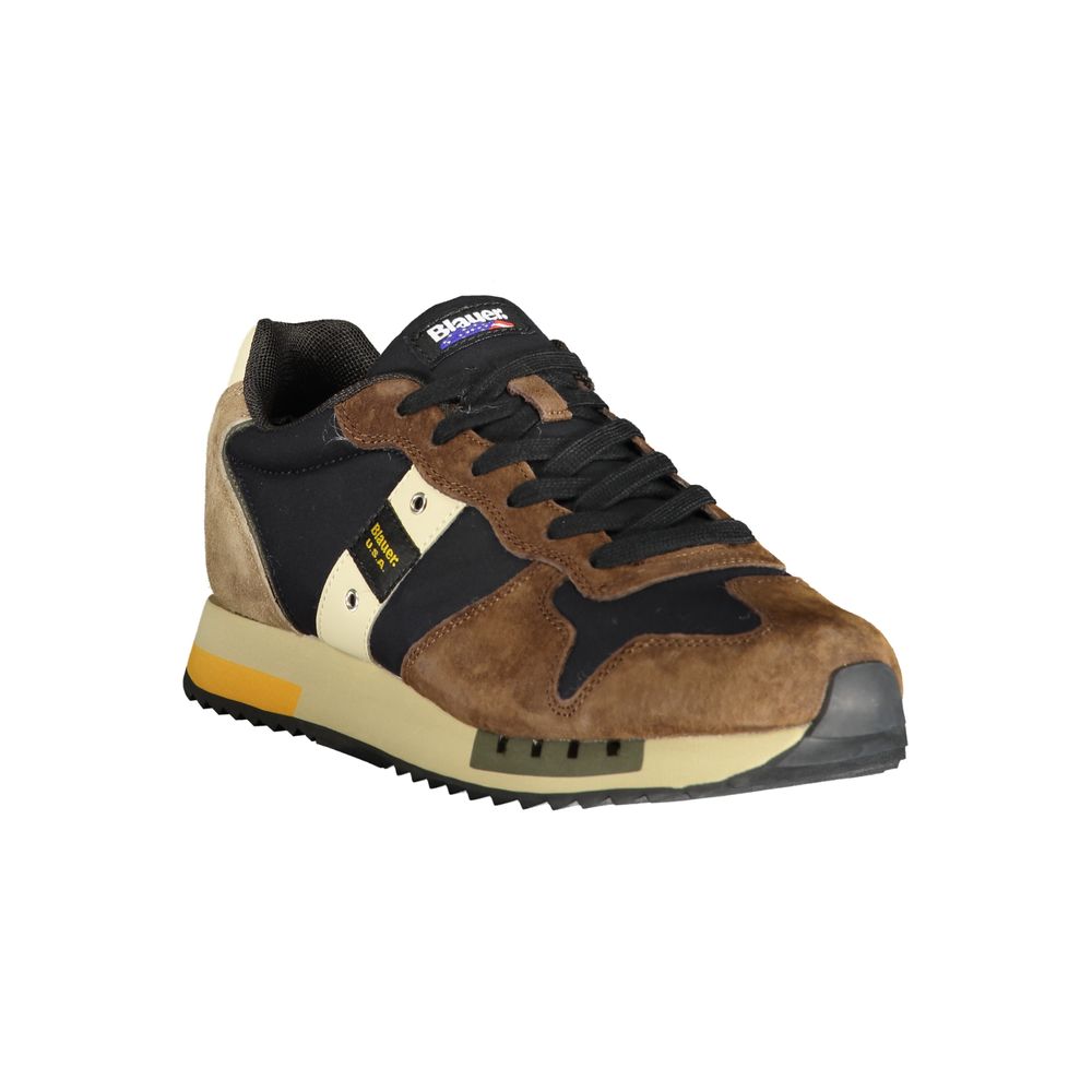 Blauer Brown Polyester Sneaker Blauer