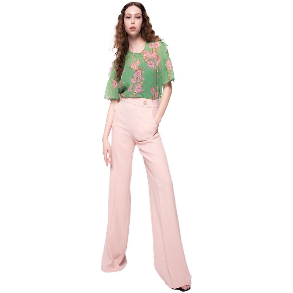 PINKO Pink Polyester Jeans & Pant PINKO