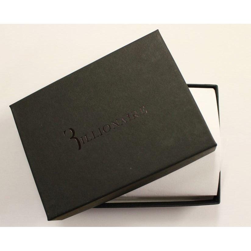 Billionaire Italian Couture Elegant Turtledove Leather Men's Wallet Wallet Billionaire Italian Couture