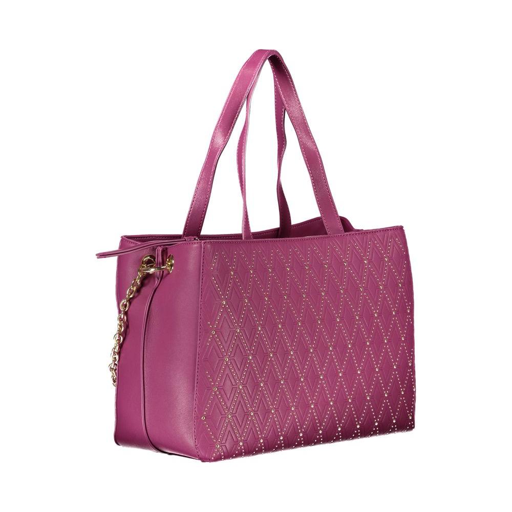 Valentino Bags Purple Polyethylene Handbag Valentino Bags