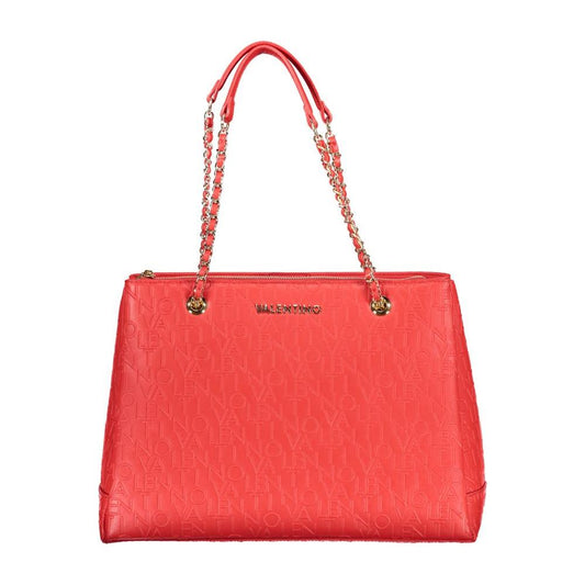 Valentino Bags Red Polyethylene Handbag Valentino Bags