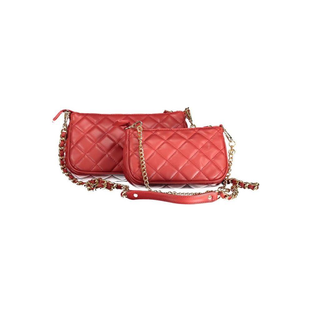 Valentino Bags Red Polyethylene Handbag Valentino Bags