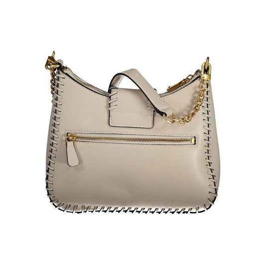 Guess Jeans Beige Polyethylene Handbag Guess Jeans