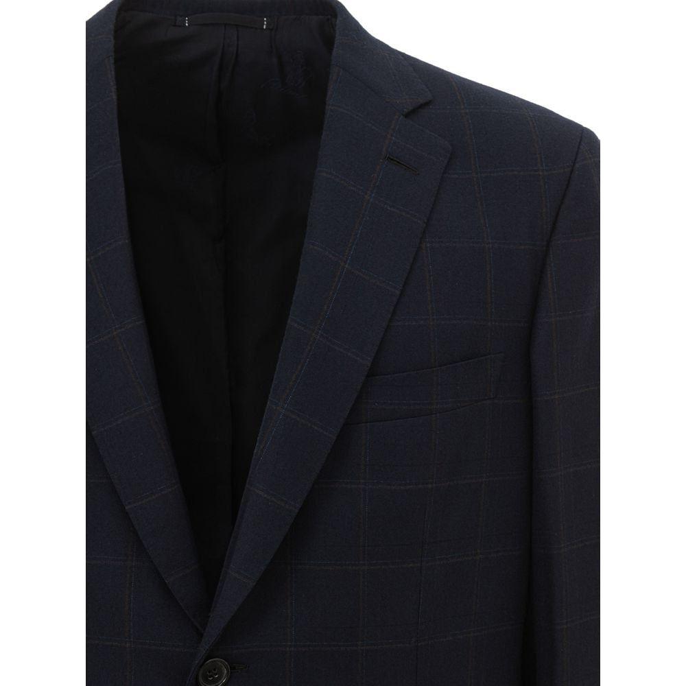 Brioni Blue Wool Blazer Brioni