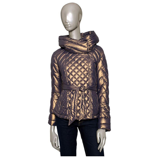 Baldinini Trend Brown Polyester Women Jacket Baldinini Trend