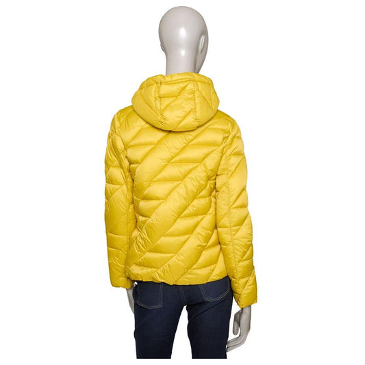 Baldinini Trend Yellow Polyester Women Jacket Baldinini Trend