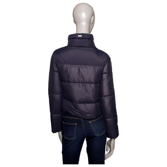 Baldinini Trend Blue Polyester Women Jacket Baldinini Trend