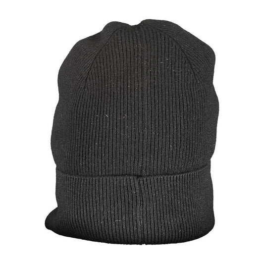 Calvin Klein Black Wool Hat Calvin Klein