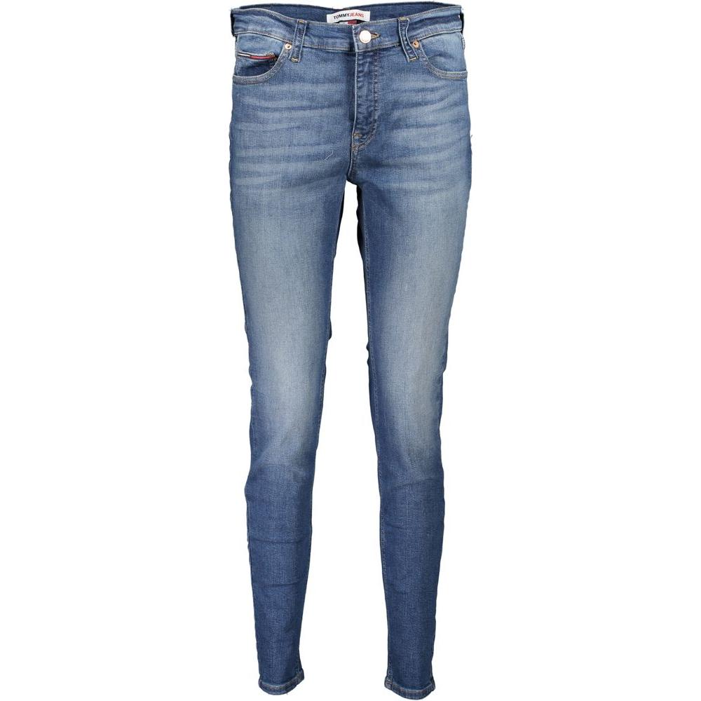 Tommy Hilfiger Blue Cotton Jeans & Pant Tommy Hilfiger