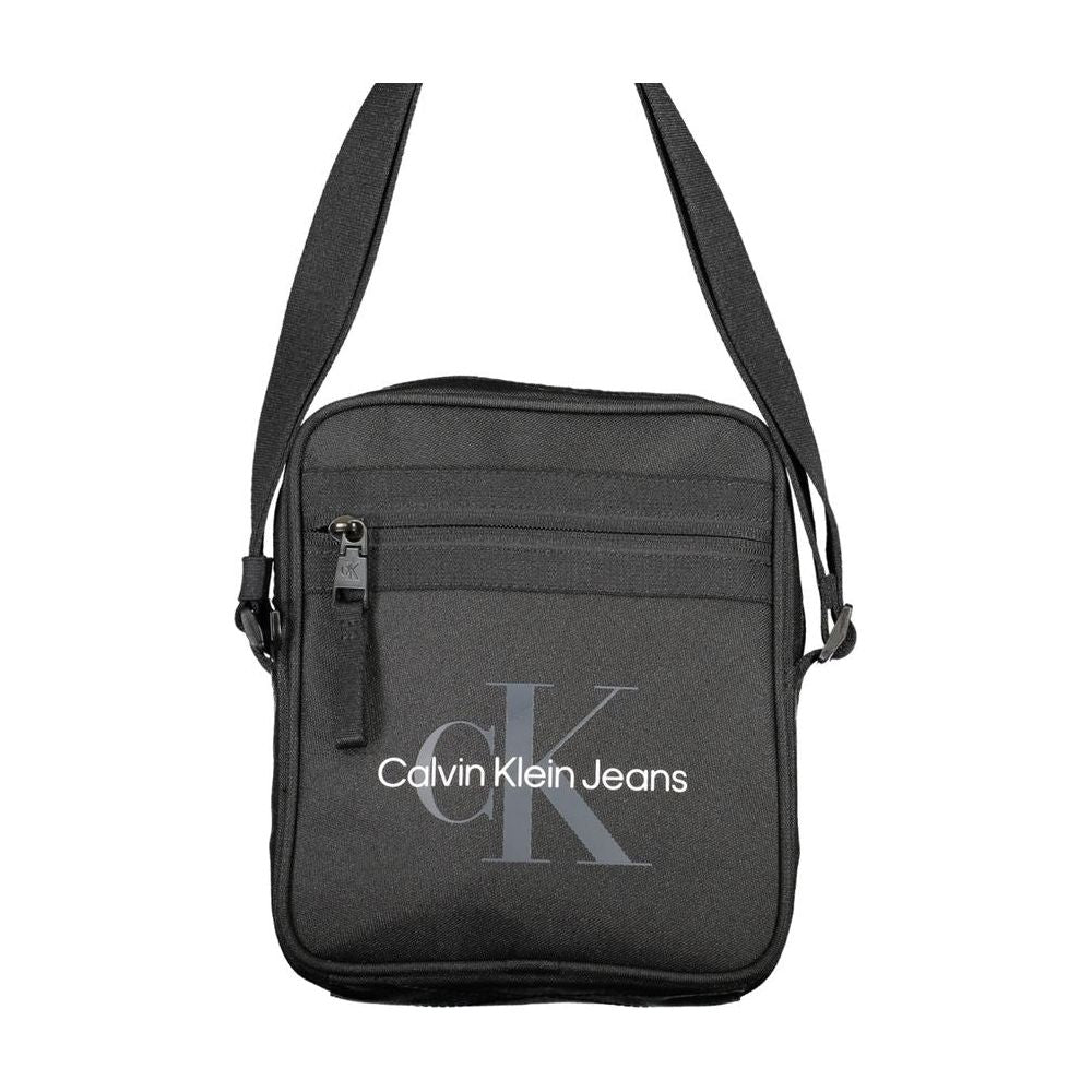 Calvin Klein Black Polyester Shoulder Bag Calvin Klein