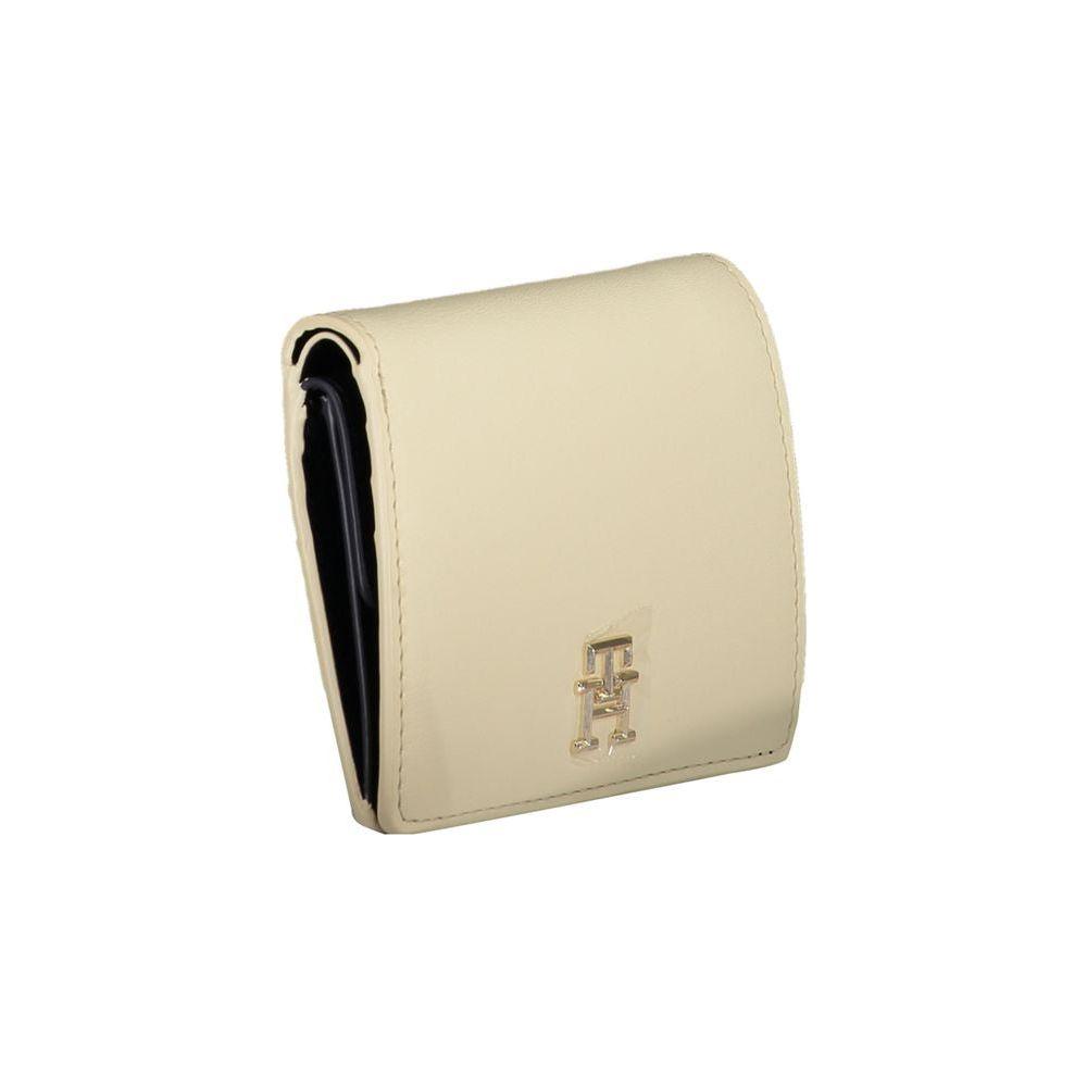 Tommy Hilfiger Beige Polyethylene Wallet Tommy Hilfiger