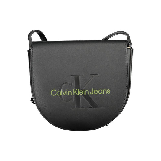 Calvin Klein Black Polyethylene Handbag Calvin Klein