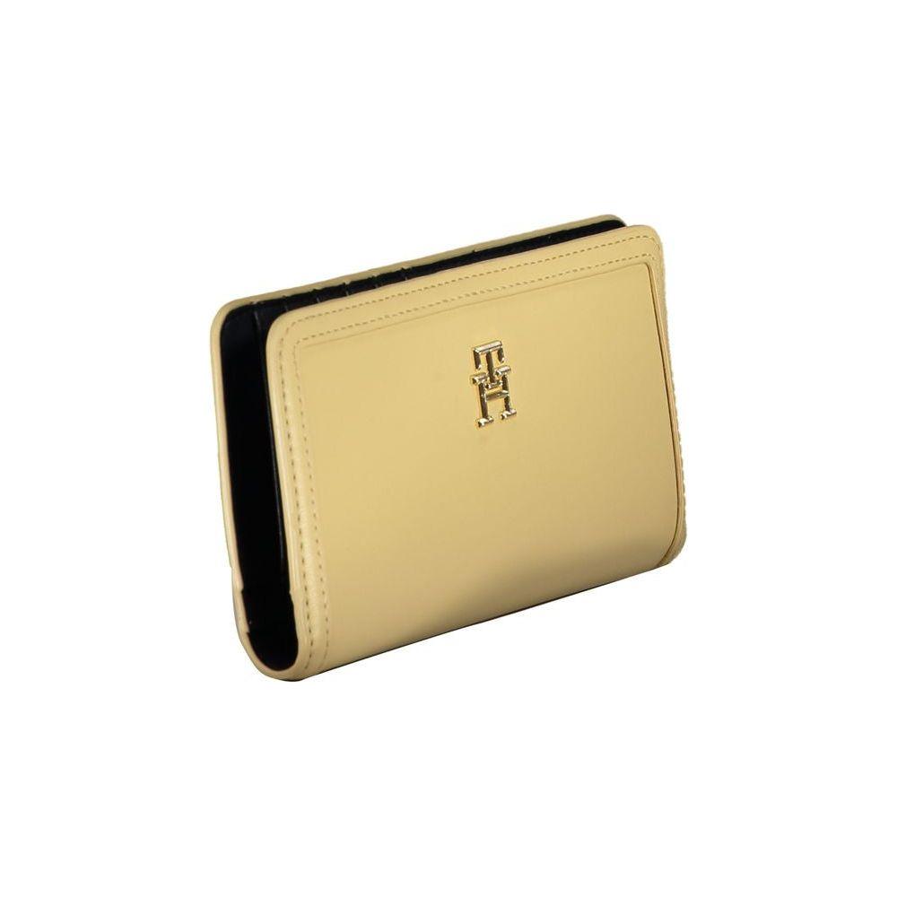 Tommy Hilfiger Beige Polyethylene Wallet Tommy Hilfiger