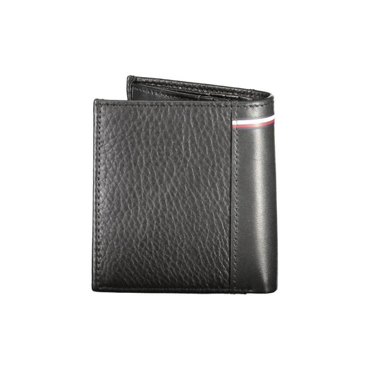 Tommy Hilfiger Black Leather Wallet Tommy Hilfiger