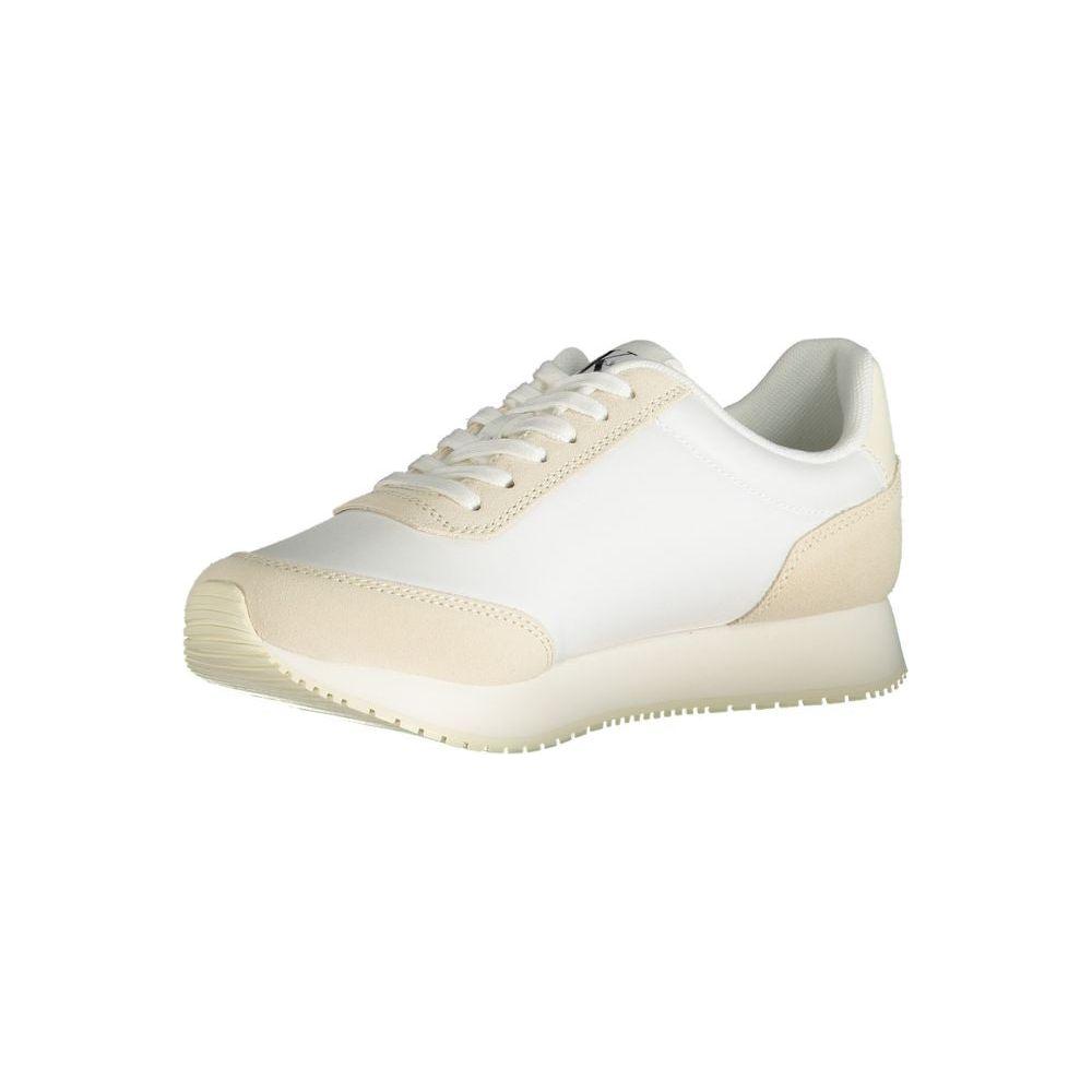 Calvin Klein Beige Polyester Sneaker Calvin Klein