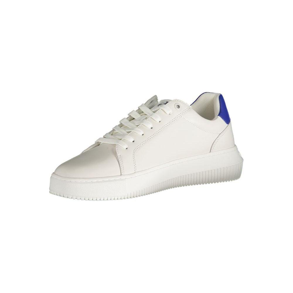 Calvin Klein White Polyester Sneaker Calvin Klein