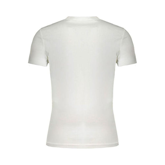 Calvin Klein White Cotton T-Shirt Calvin Klein