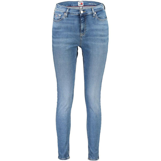 Tommy Hilfiger Blue Cotton Jeans & Pant Tommy Hilfiger