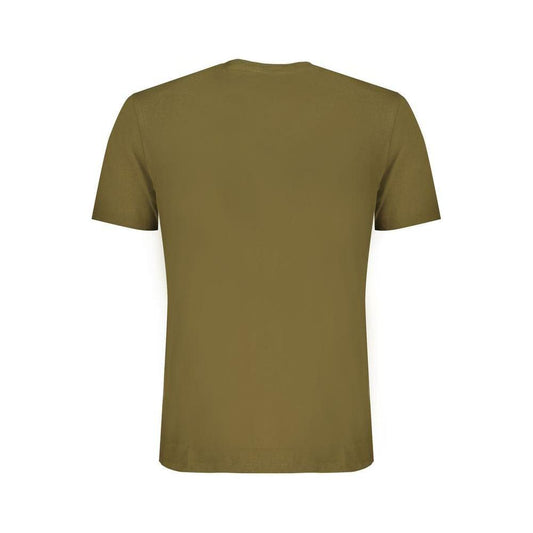 Timberland Green Cotton Men T-Shirt Timberland